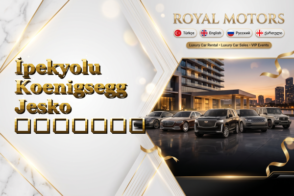 İpekyolu Koenigsegg Jesko გაყიდვა