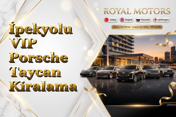 İpekyolu VIP Porsche Taycan Kiralama