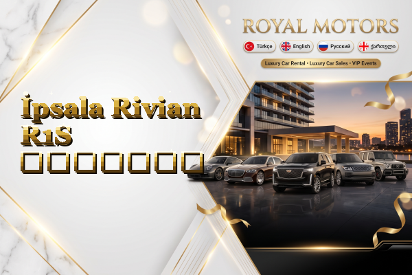İpsala Rivian R1S გაყიდვა