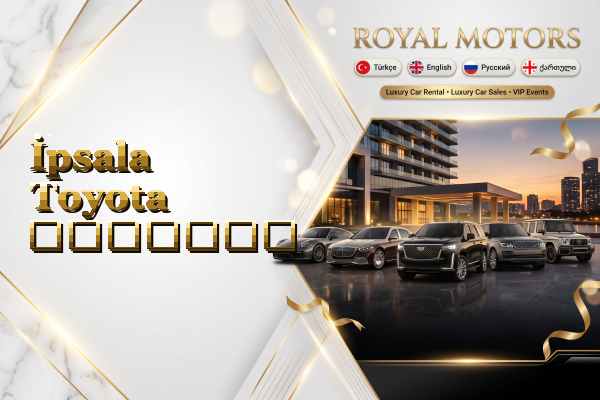 İpsala Toyota გაყიდვა