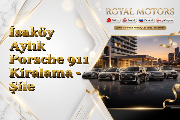 İsaköy Aylık Porsche 911 Kiralama - Şile
