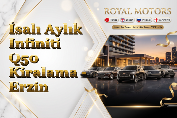 İsalı Aylık Infiniti Q50 Kiralama - Erzin