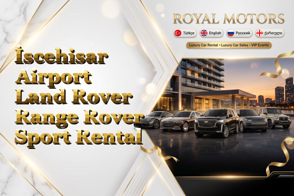 İscehisar Airport Land Rover Range Rover Sport Rental