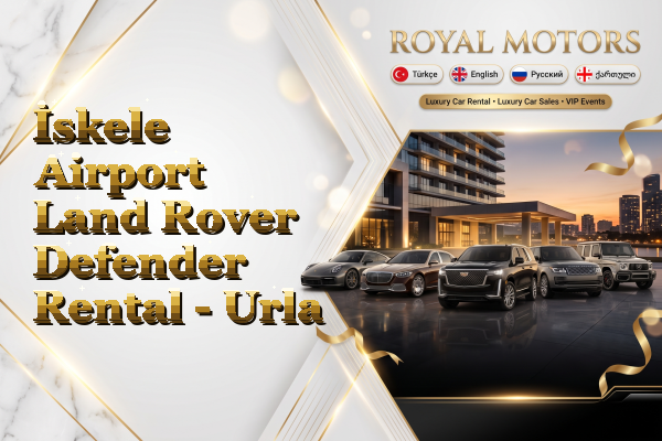 İskele Airport Land Rover Defender Rental - Urla
