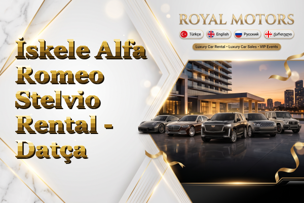 İskele Alfa Romeo Stelvio Rental - Datça