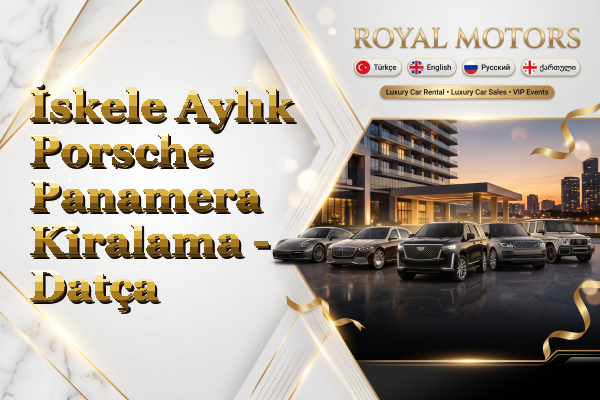 İskele Aylık Porsche Panamera Kiralama - Datça