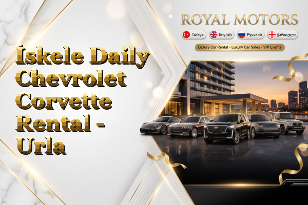 İskele Daily Chevrolet Corvette Rental - Urla