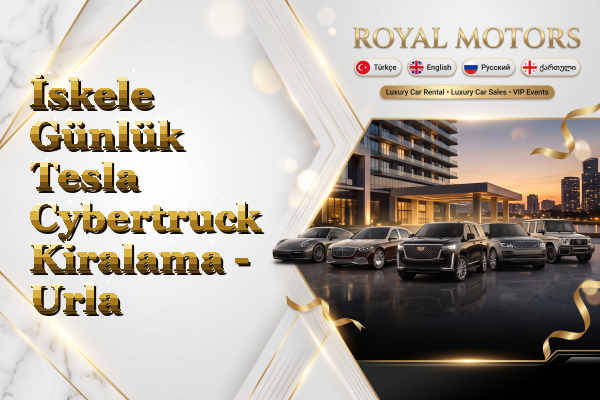 İskele Günlük Tesla Cybertruck Kiralama - Urla