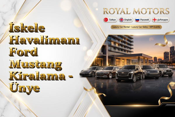 İskele Havalimanı Ford Mustang Kiralama - Ünye