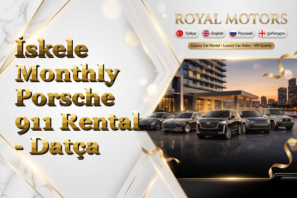 İskele Monthly Porsche 911 Rental - Datça