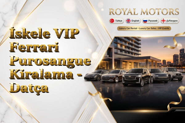 İskele VIP Ferrari Purosangue Kiralama - Datça