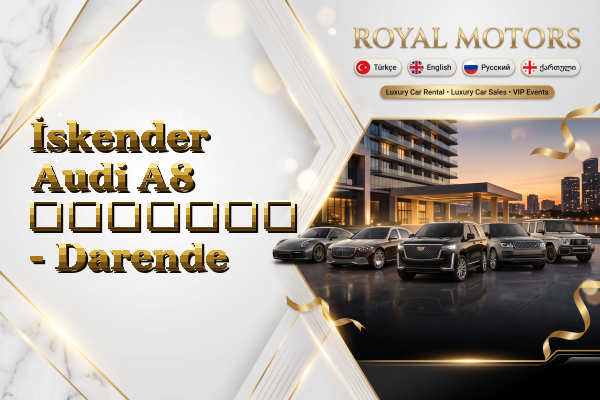 İskender Audi A8 გაყიდვა - Darende