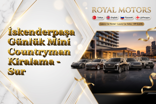 İskenderpaşa Günlük Mini Countryman Kiralama - Sur