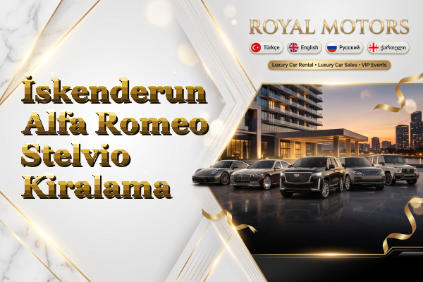 İskenderun Alfa Romeo Stelvio Kiralama