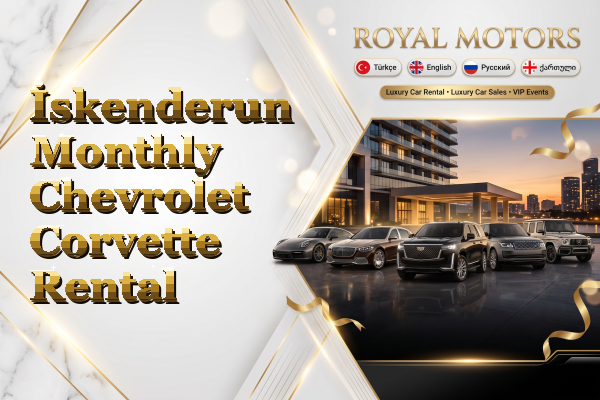 İskenderun Monthly Chevrolet Corvette Rental