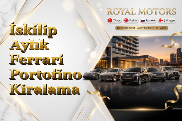 İskilip Aylık Ferrari Portofino Kiralama