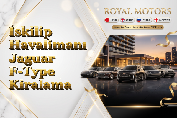 İskilip Havalimanı Jaguar F-Type Kiralama