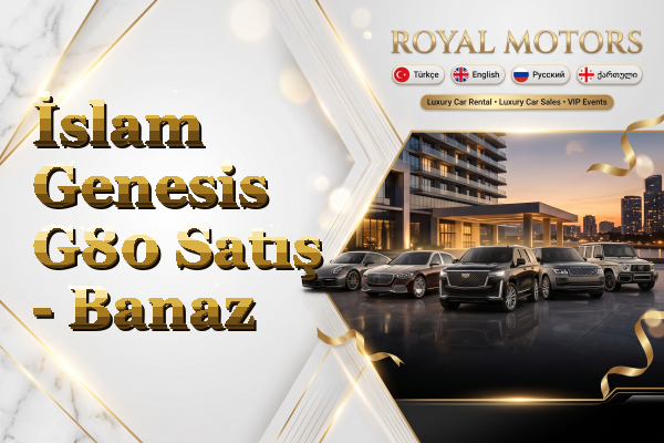 İslam Genesis G80 Satış - Banaz