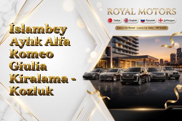 İslambey Aylık Alfa Romeo Giulia Kiralama - Kozluk