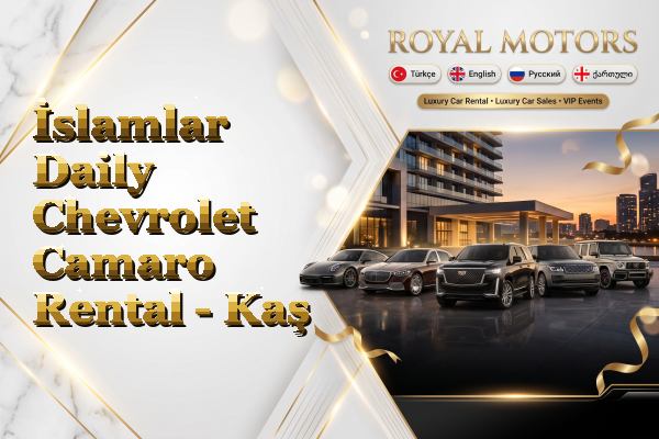 İslamlar Daily Chevrolet Camaro Rental - Kaş