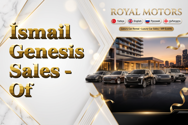 İsmail Genesis Sales - Of