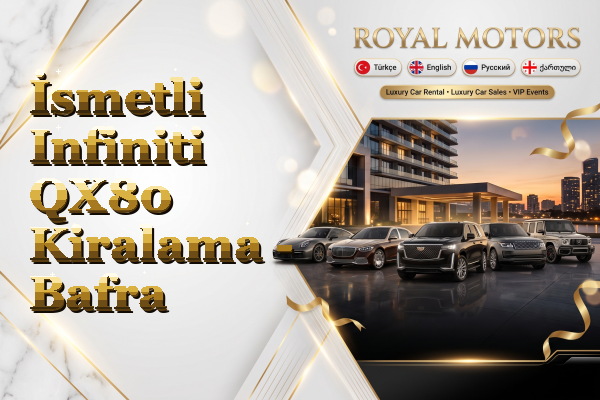 İsmetli Infiniti QX80 Kiralama - Bafra