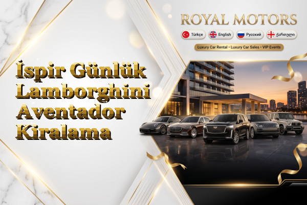 İspir Günlük Lamborghini Aventador Kiralama