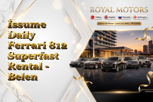 İssume Daily Ferrari 812 Superfast Rental - Belen