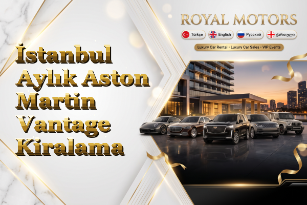 İstanbul Aylık Aston Martin Vantage Kiralama