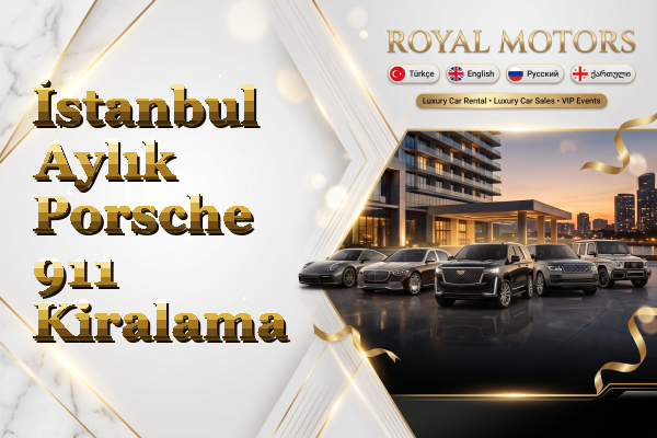 İstanbul Aylık Porsche 911 Kiralama