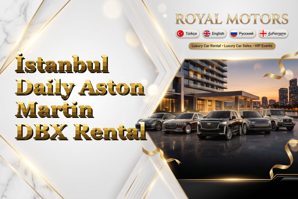 İstanbul Daily Aston Martin DBX Rental
