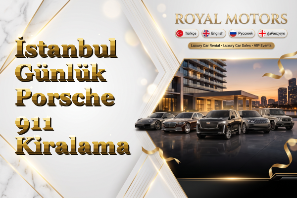 İstanbul Günlük Porsche 911 Kiralama