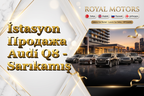İstasyon Продажа Audi Q8 - Sarıkamış