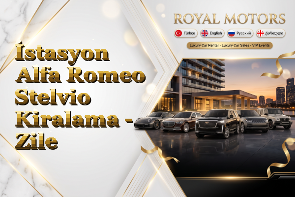 İstasyon Alfa Romeo Stelvio Kiralama - Zile