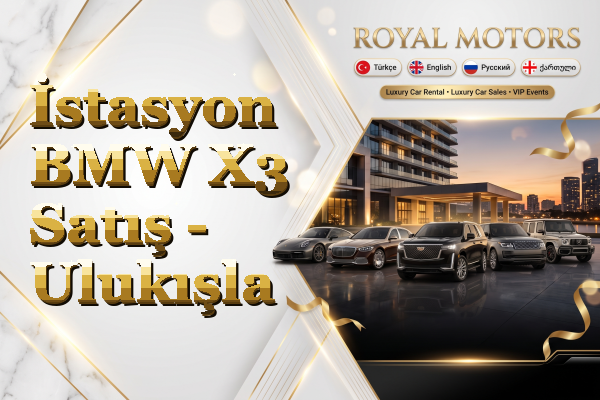 İstasyon BMW X3 Satış - Ulukışla