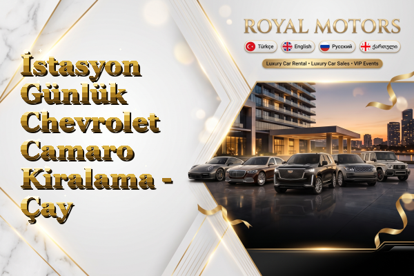 İstasyon Günlük Chevrolet Camaro Kiralama - Çay