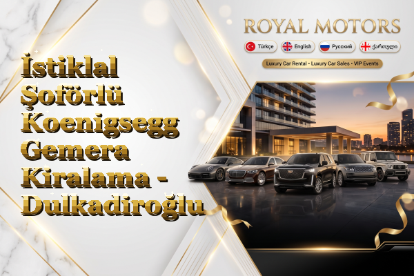 İstiklal Şoförlü Koenigsegg Gemera Kiralama - Dulkadiroğlu