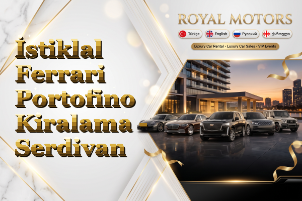 İstiklal Ferrari Portofino Kiralama - Serdivan