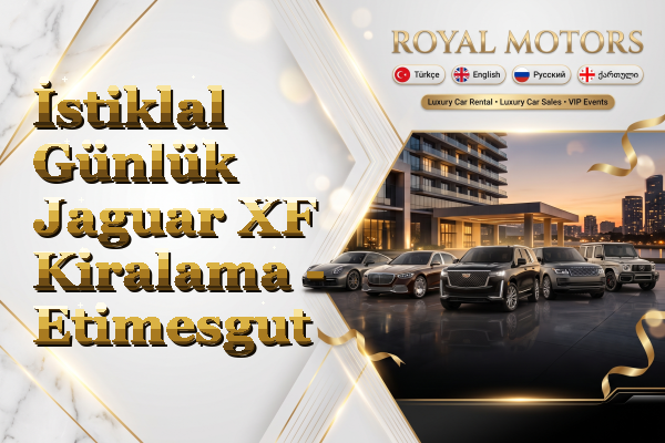 İstiklal Günlük Jaguar XF Kiralama - Etimesgut