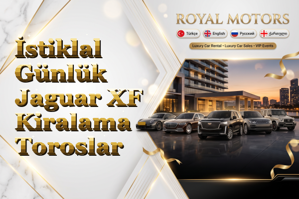 İstiklal Günlük Jaguar XF Kiralama - Toroslar
