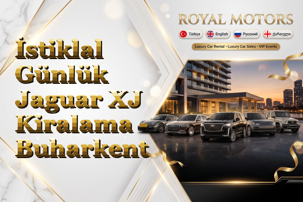 İstiklal Günlük Jaguar XJ Kiralama - Buharkent
