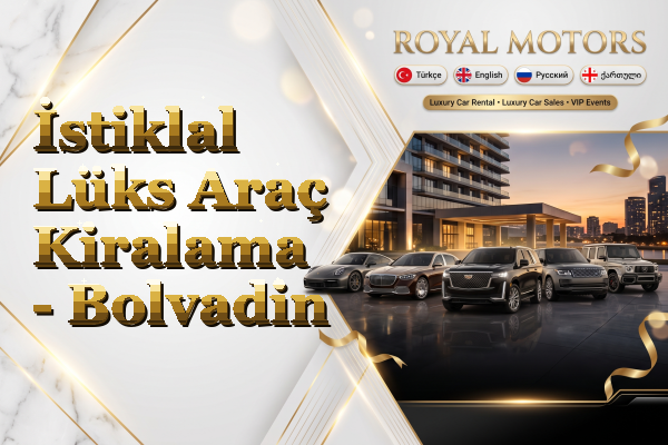 İstiklal Lüks Araç Kiralama - Bolvadin