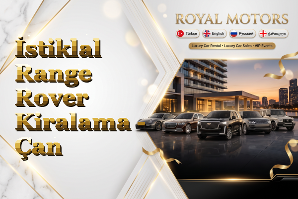 İstiklal Range Rover Kiralama - Çan