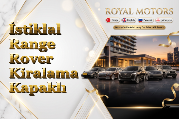 İstiklal Range Rover Kiralama - Kapaklı