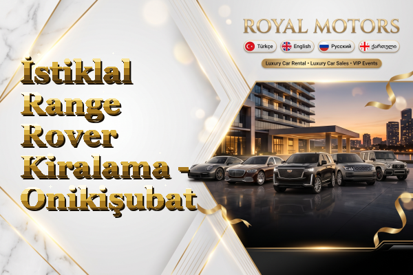 İstiklal Range Rover Kiralama - Onikişubat