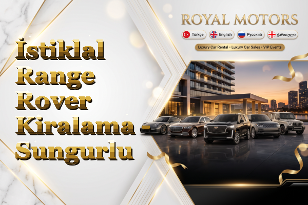 İstiklal Range Rover Kiralama - Sungurlu