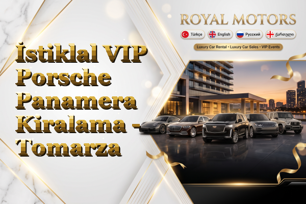İstiklal VIP Porsche Panamera Kiralama - Tomarza