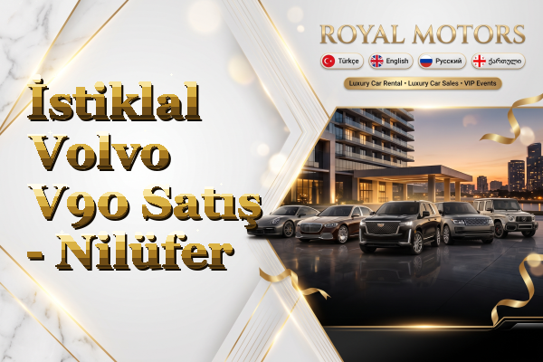İstiklal Volvo V90 Satış - Nilüfer