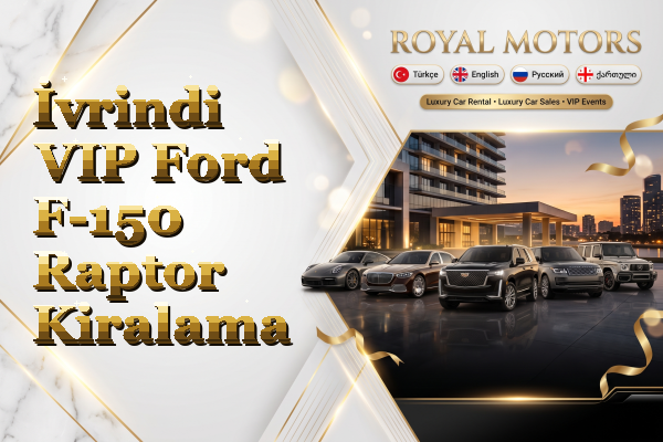 İvrindi VIP Ford F-150 Raptor Kiralama