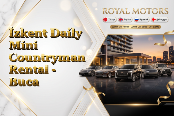 İzkent Daily Mini Countryman Rental - Buca